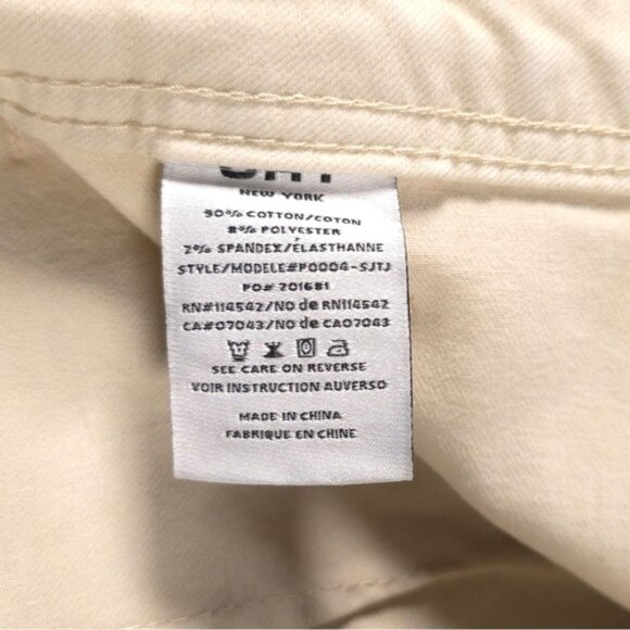 NWT OAT NEW YORK HIGH‎ RISE WIDE LEG Jeans Raw Hem Size 4/27 - Picture 14 of 16